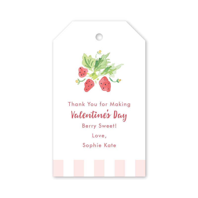 Blueberry Branch Thank You Gift Tags $10.00