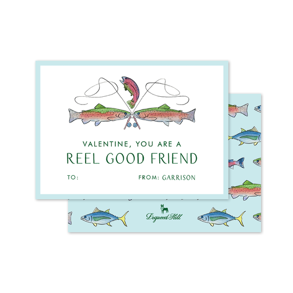 Fly Fishing Trout Birthday Card– Dogwood Hill