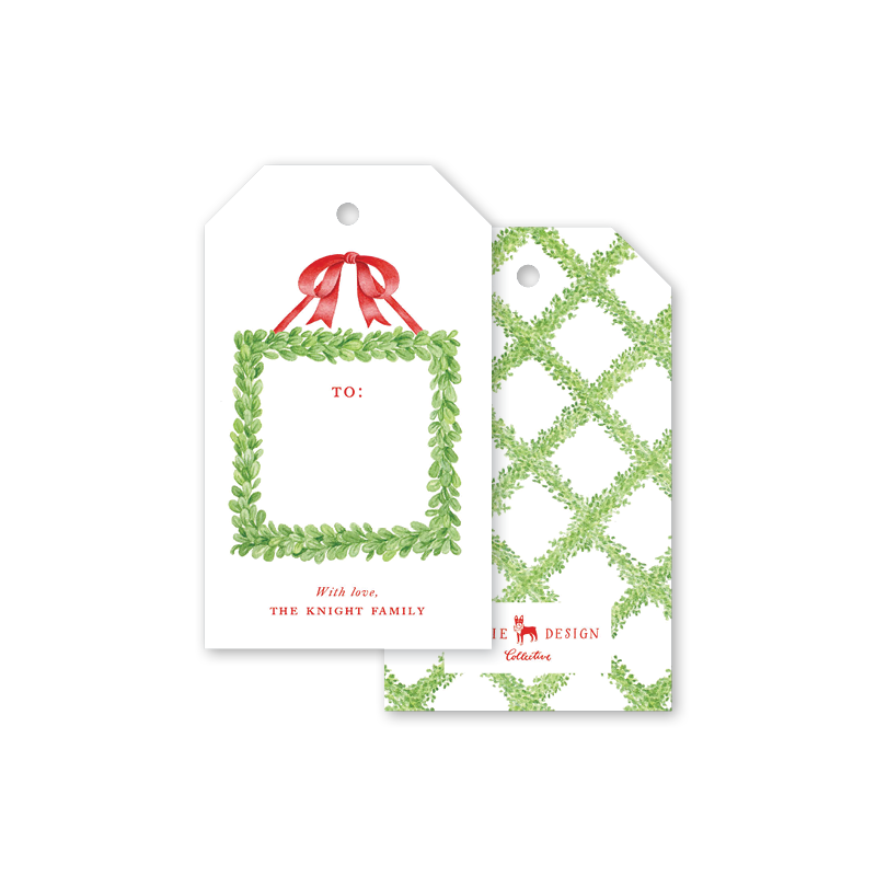 Personalized Gift Tag with Beads – Plant Box Co
