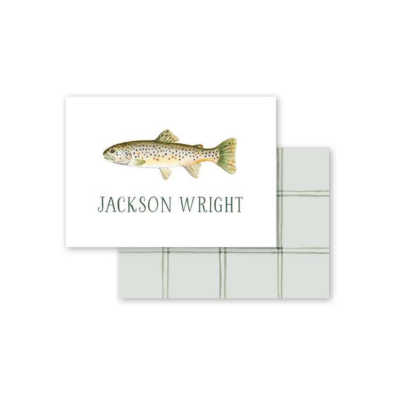 Fly Fishing Calling Card